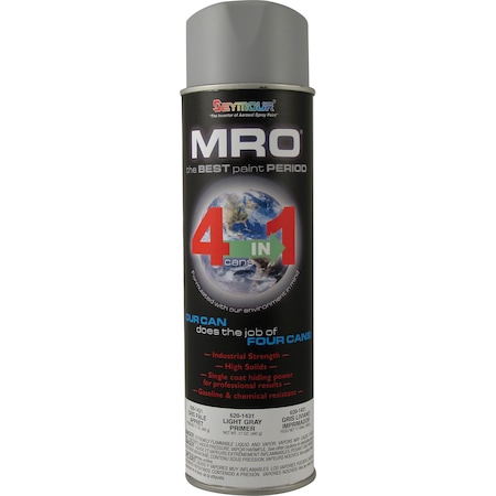 Seymour Midwest Spray Paint, Gray, 20 oz, 6 PK 620-1431